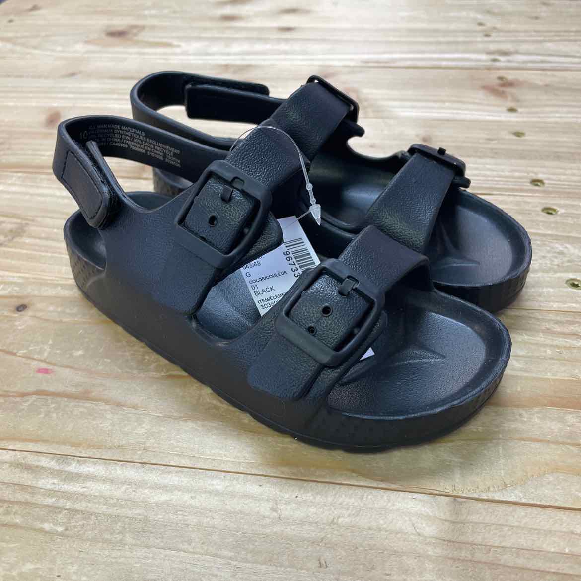 NEW! TCP BLACK SANDALS 10