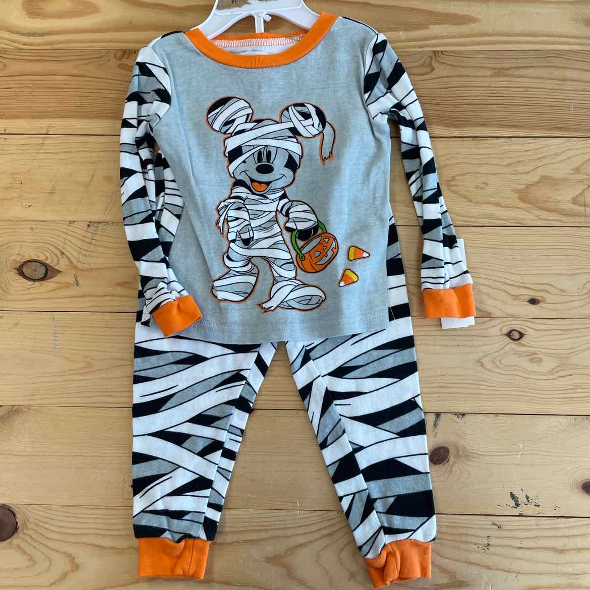 MICKEY MUMMY PJS 2T