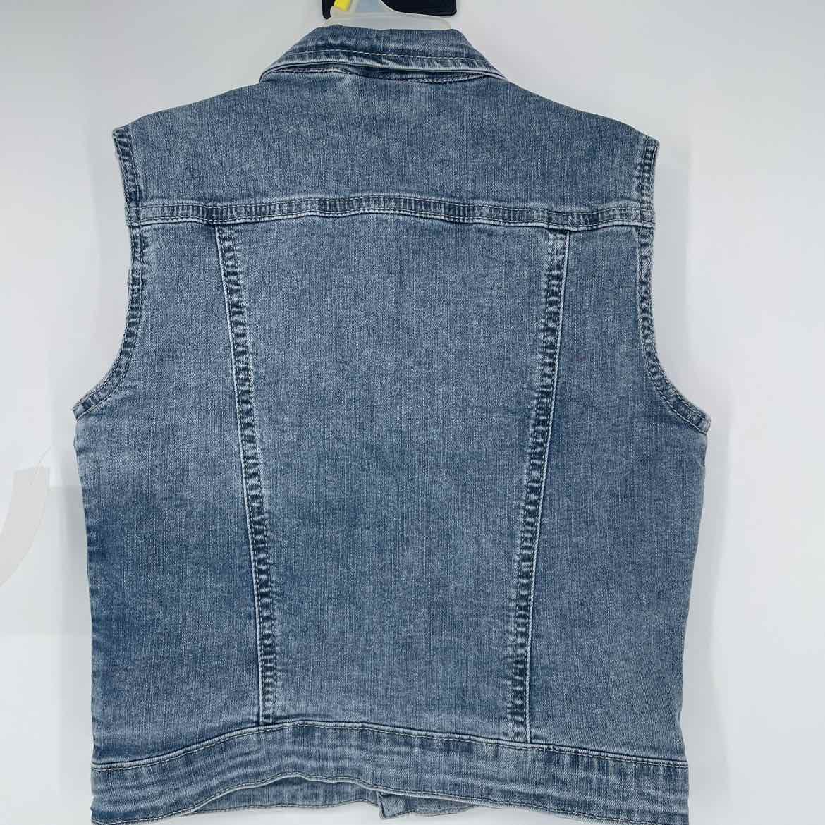 LITTLE BIPSY DENIM VEST 2T-3T