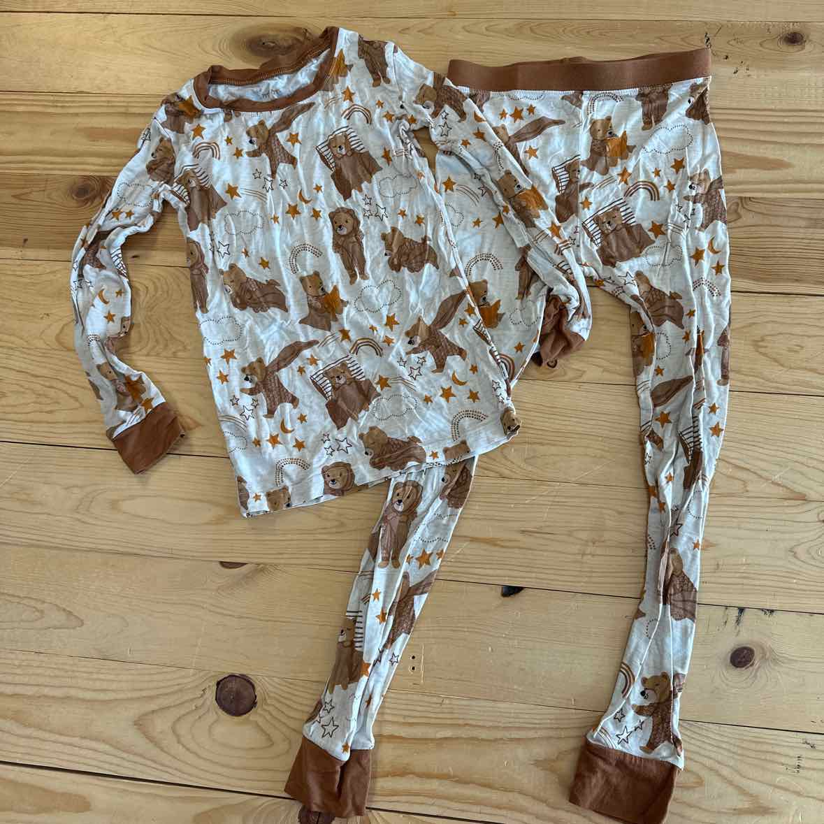 LITTLE SLEEPIES BAMBOO PAJAMAS 5/6
