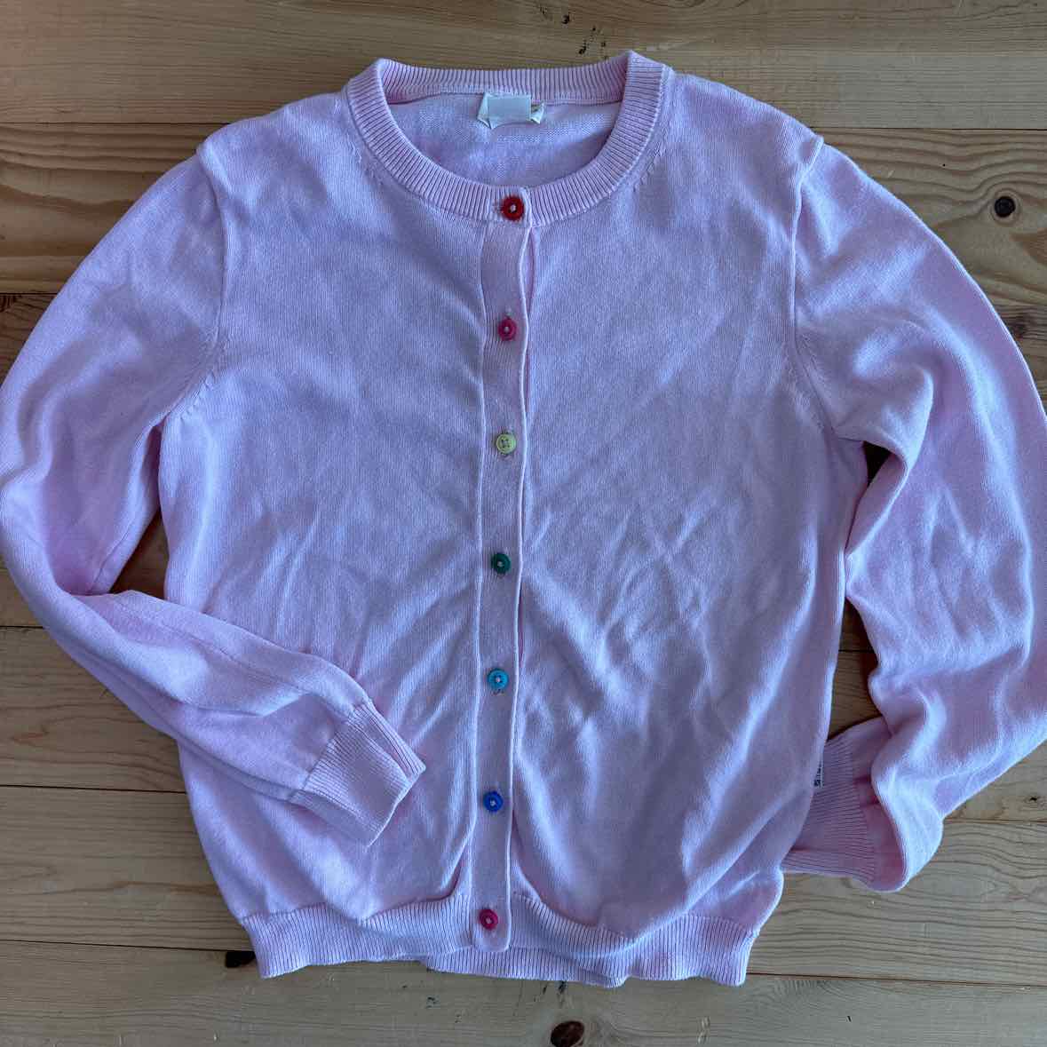 CREWCUTS PINK CARDIGAN 10