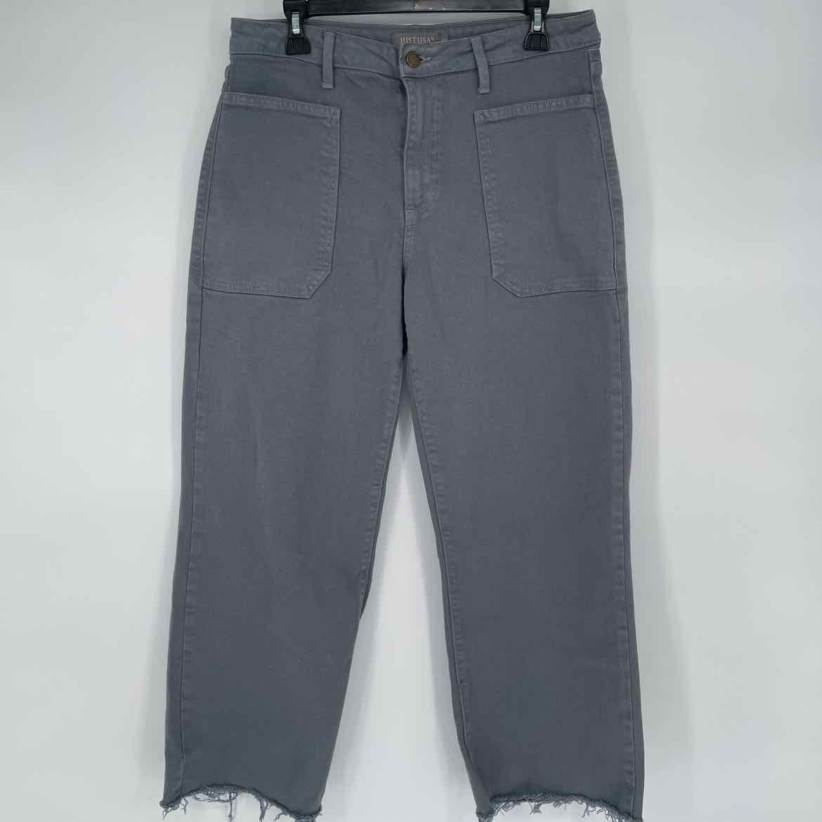 JUST USA GRAY PANTS 12