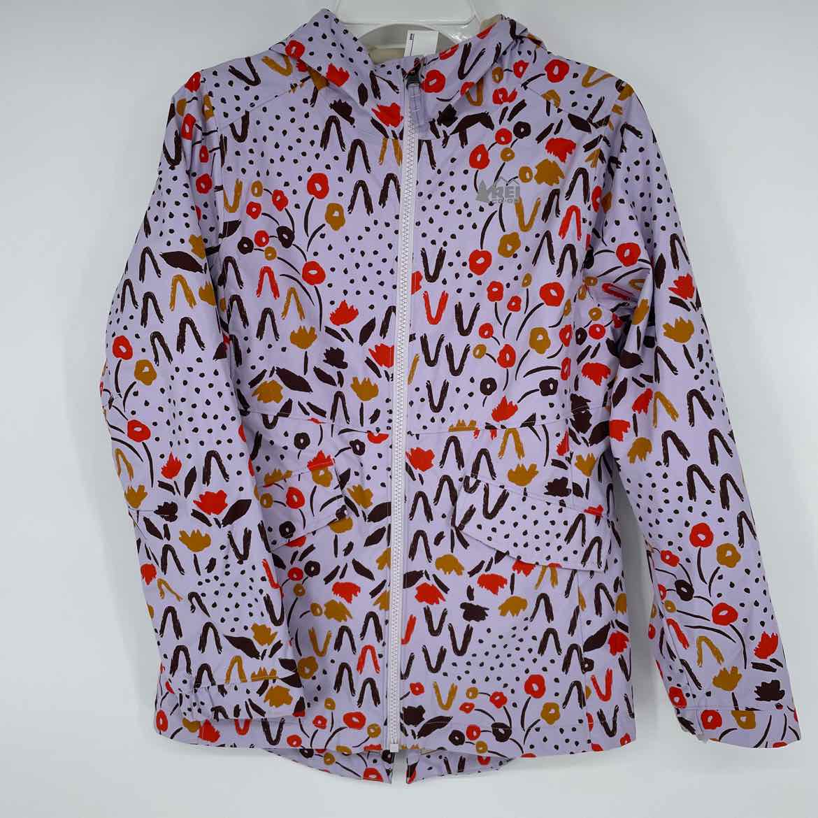 REI LILAC FLOWER JACKET 10-12