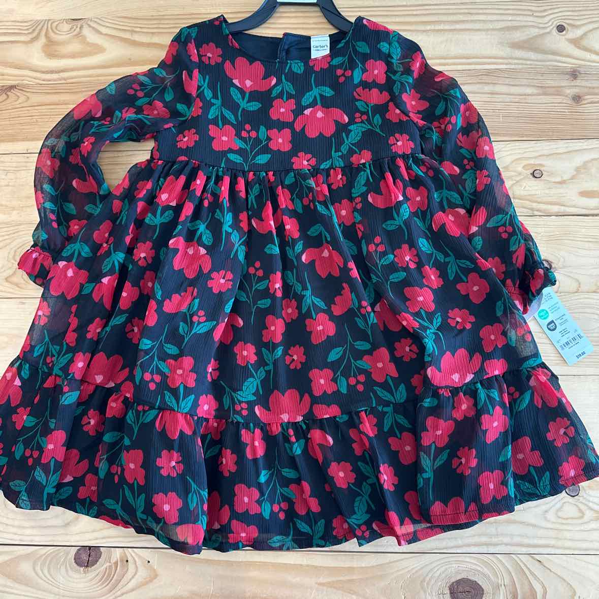 NEW! CARTER'S FLORAL DRESS 4T
