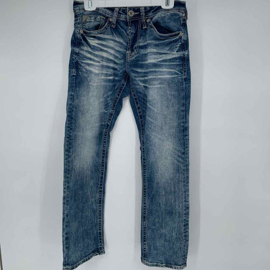 SALVAGE BUCKLE JEANS MAYHEM STRAIGHT 30R