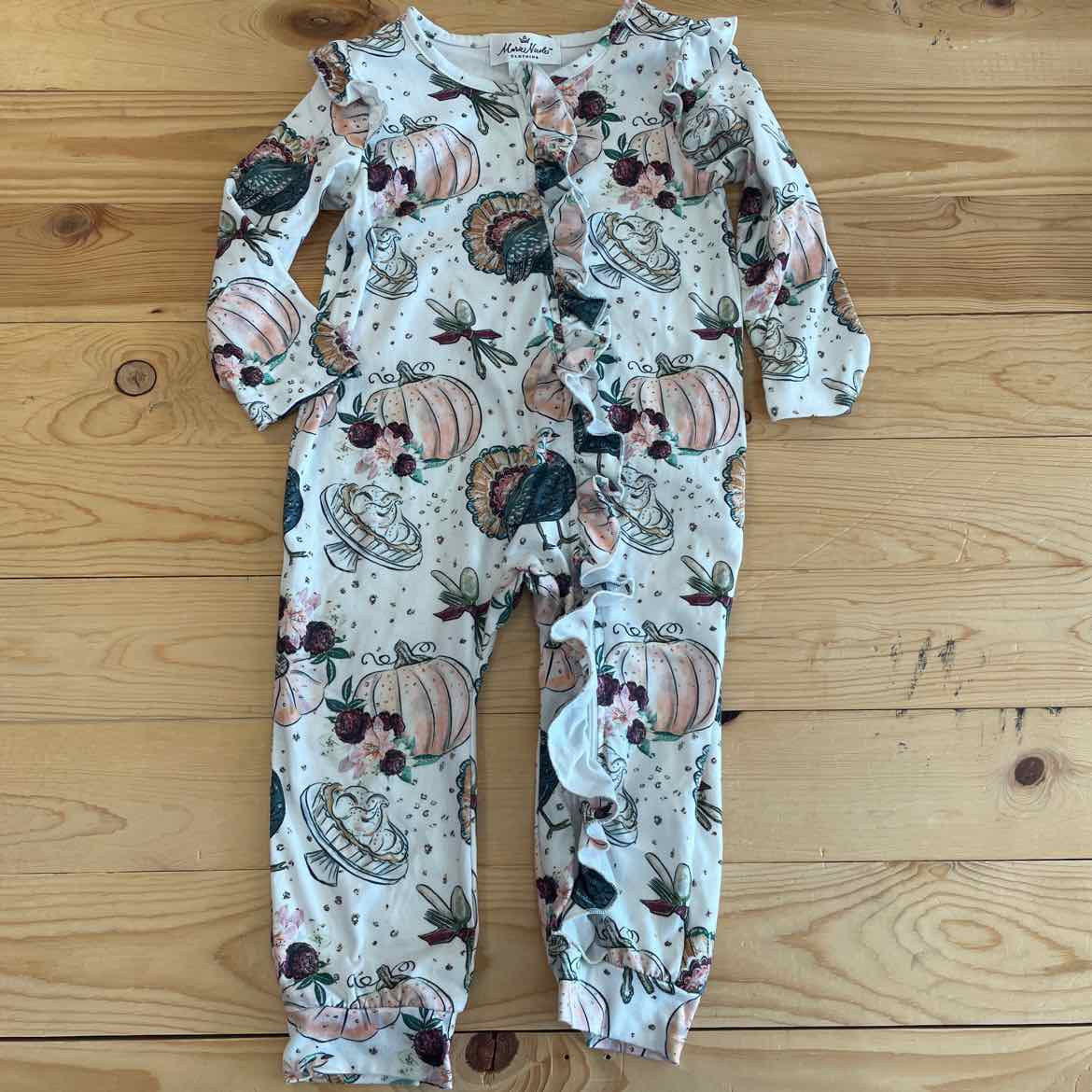 MARIE NICOLE PUMPKIN 1 PC 18-24 MOS
