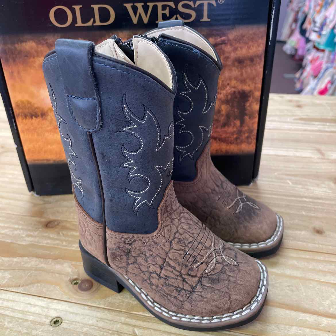 NEW! OLD WEST BOOTS 4 INFANT
