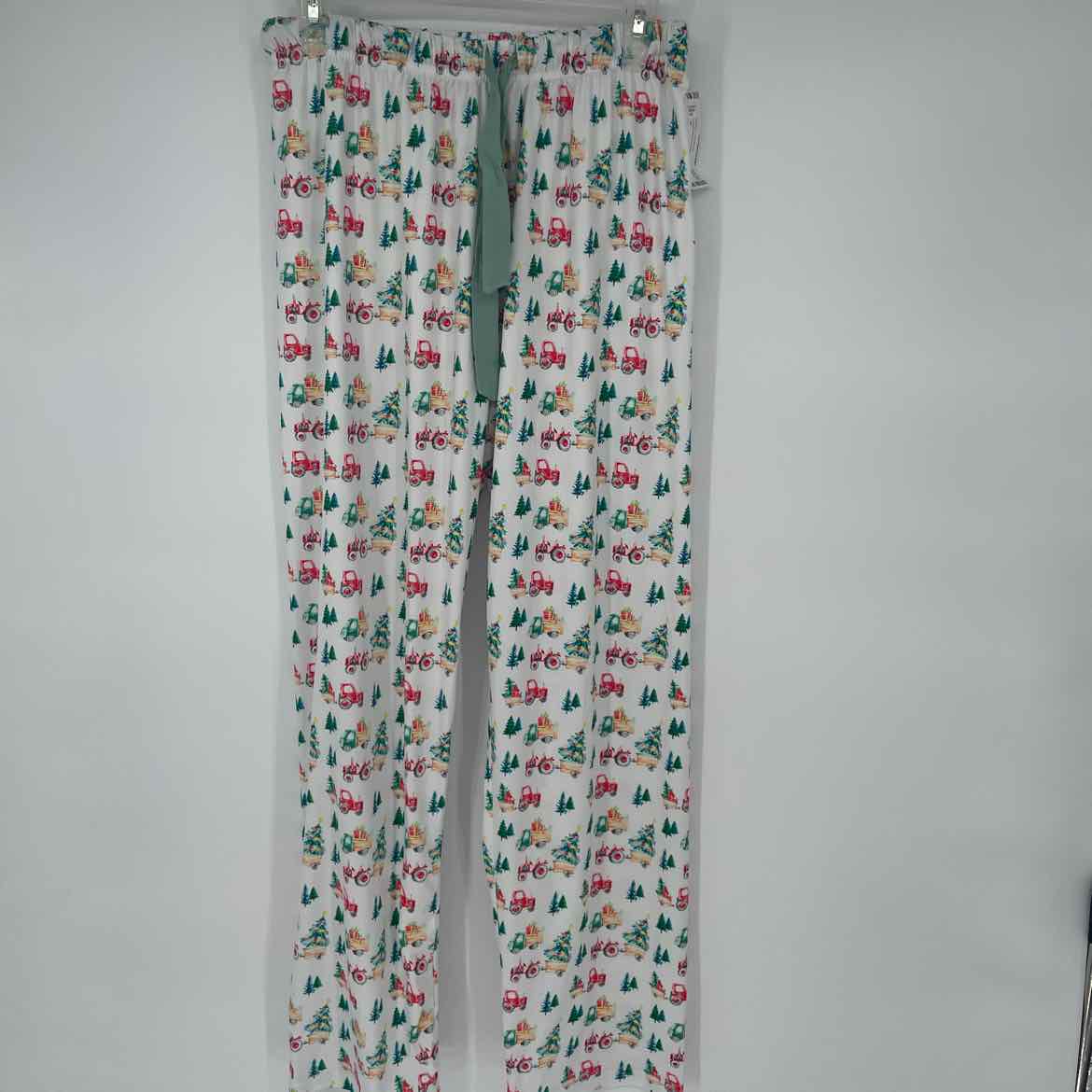 SAVING GRACE SMOCKS CHRISTMAS PAJAMA PANTS M WOMENS