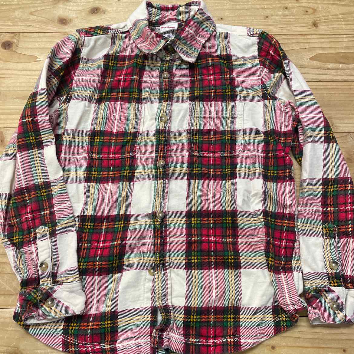 HANNA ANDERSSON PLAID SHIRT 8