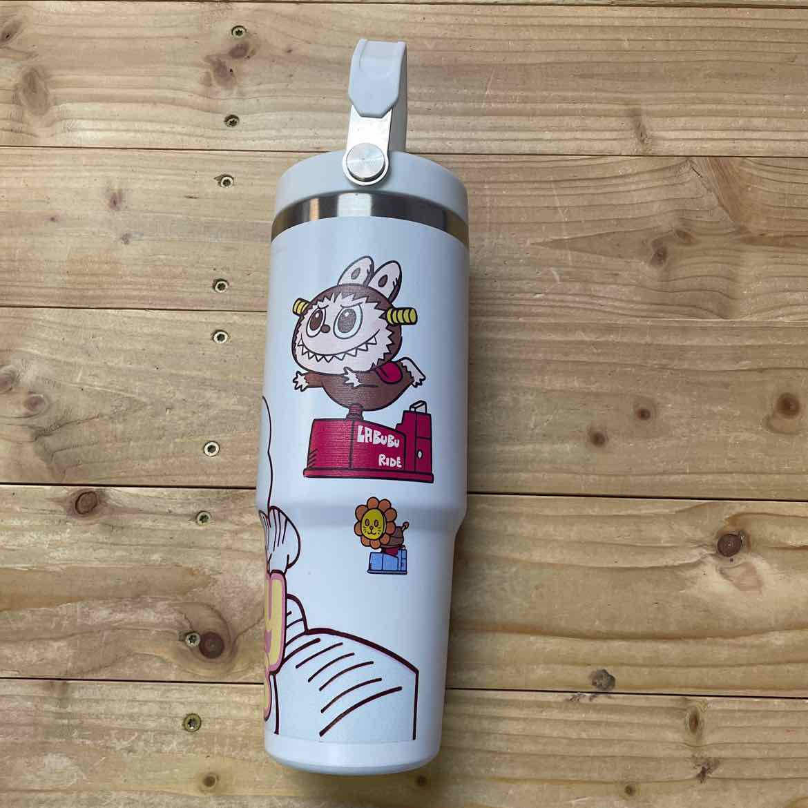 STANLEY 30 OZ LABUBU WITH KEYCHAIN
