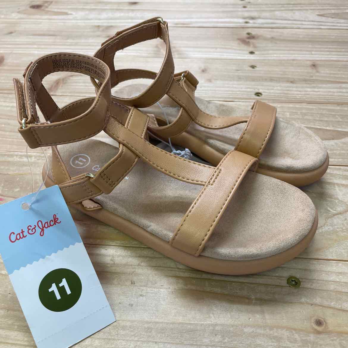 NEW! CAT & JACK SANDALS 11