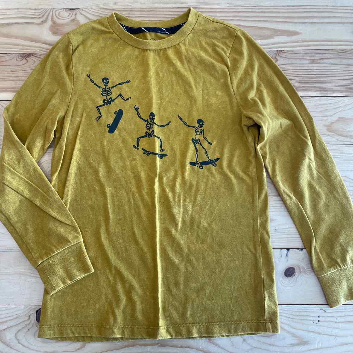 CAT JACK SKATEBOARD SKELETON SHIRT 8