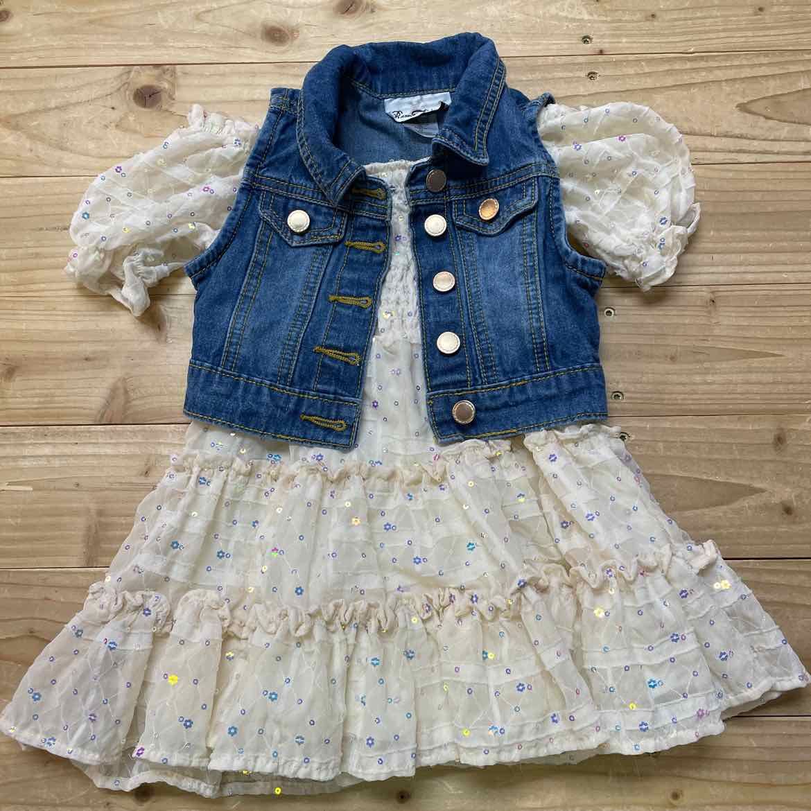 RARE EDITIONS DRESS SET 2T