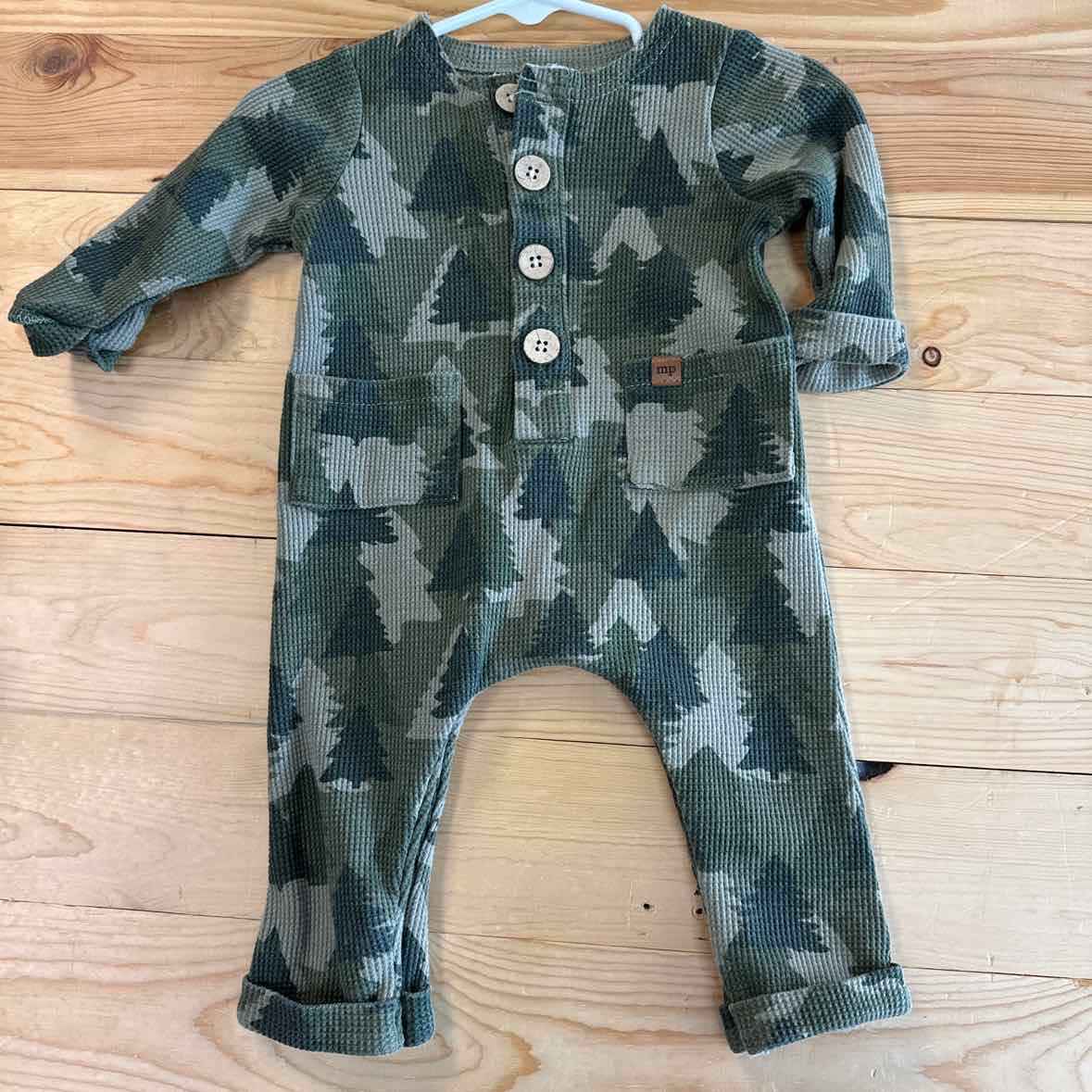 MUD PIE CAMO 1PC 3-6 MOS