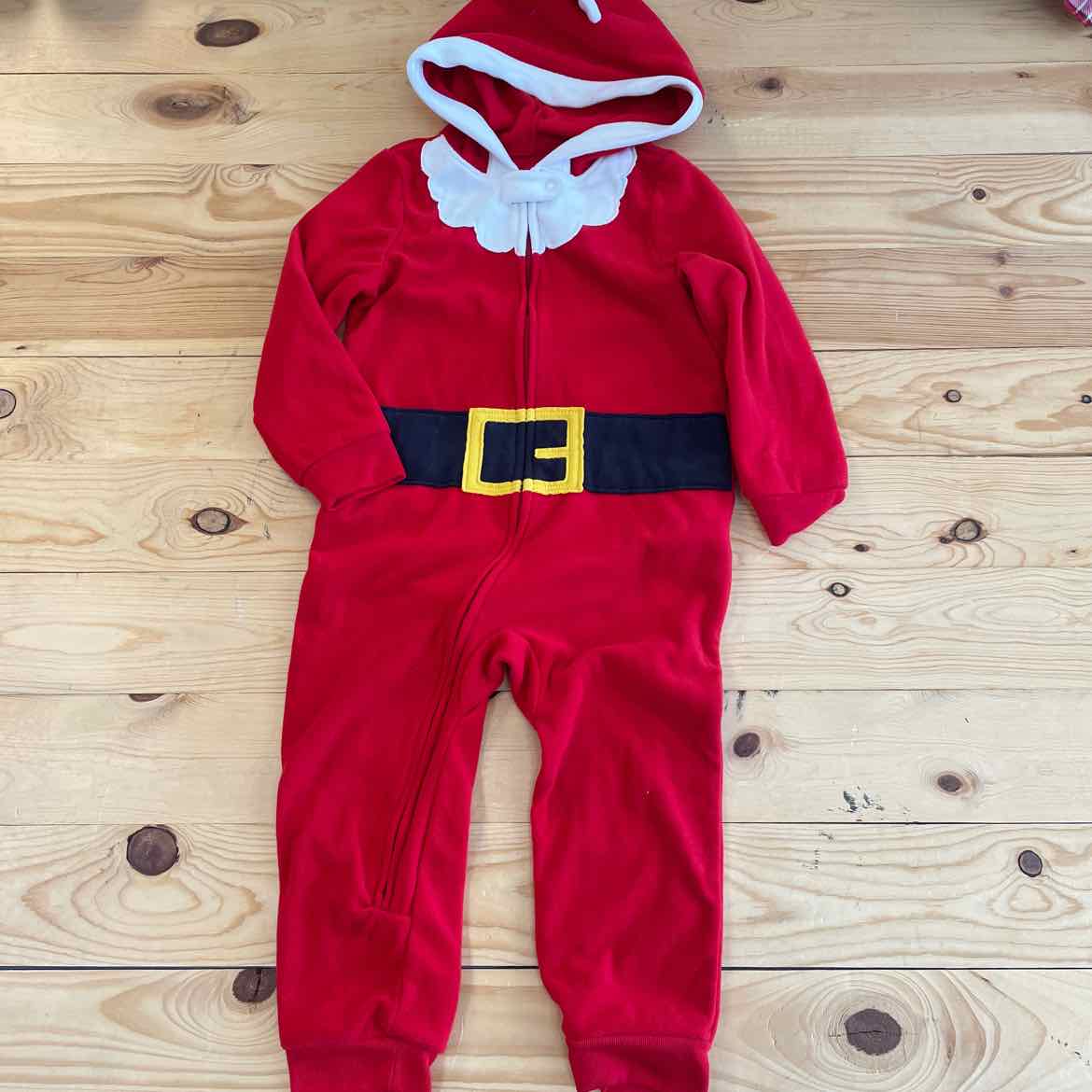 CARTERS FLEECE SANTA 1 PC 3T