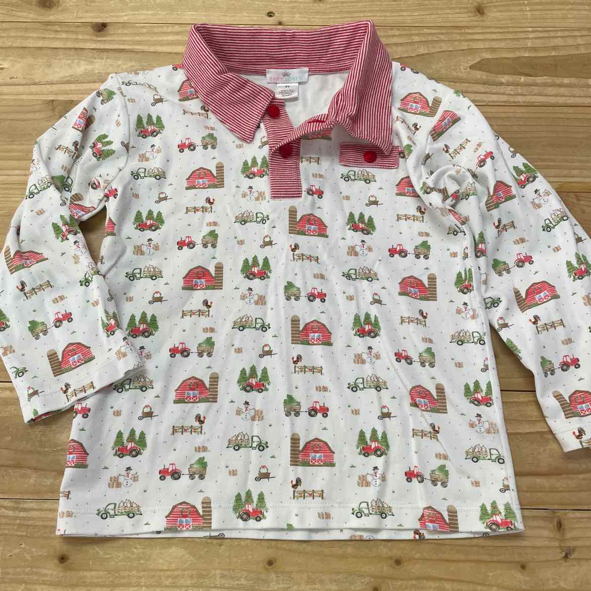 BABY LOREN FARM CHRISTMAS SHIRT 6