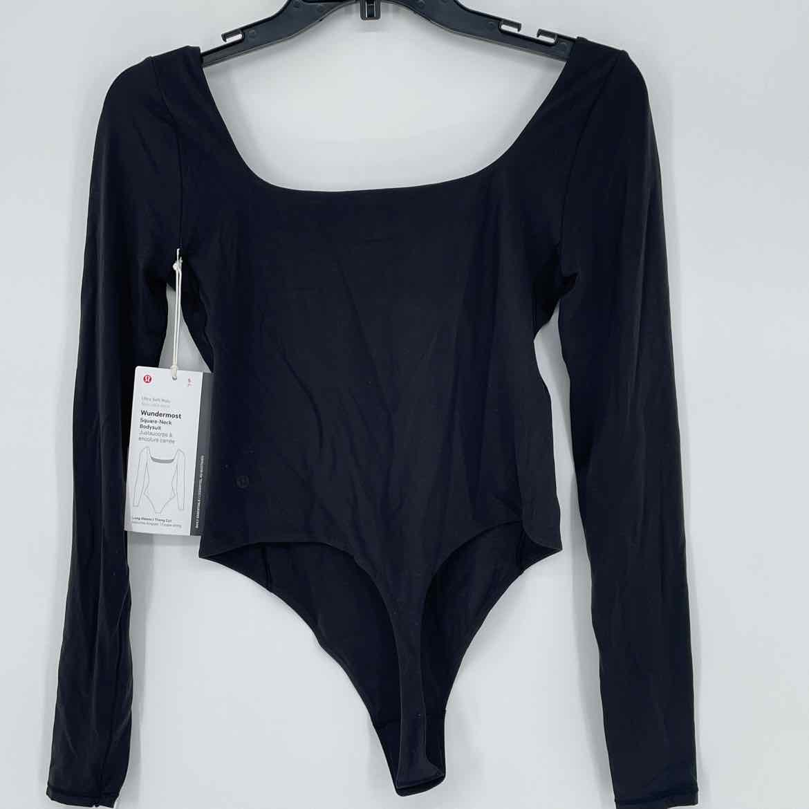 LULULEMON NULU SQUARE NECK BODYSUIT S