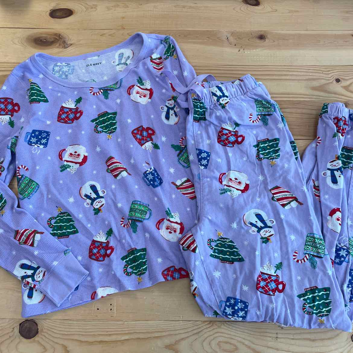 OLD NAVY CHRISTMAS PAJAMAS XS/S WOMENS