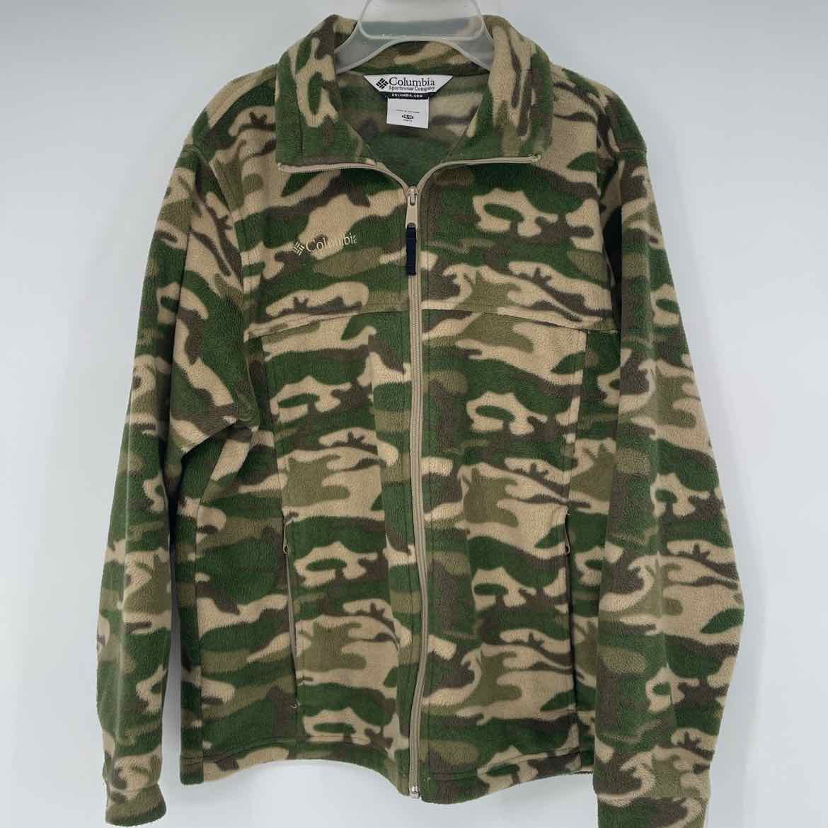 COLUMBIA CAMO FLEECE JACKET 14