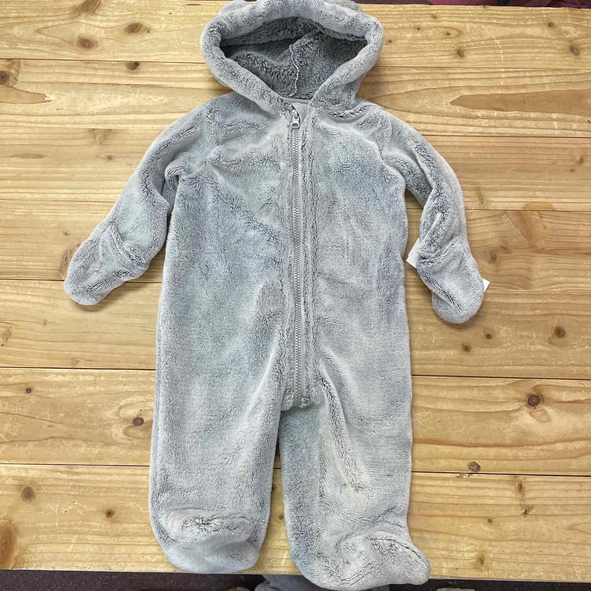 FIRST IMPRESSIONS FLEECE SNOW SUIT 0-3 MOS