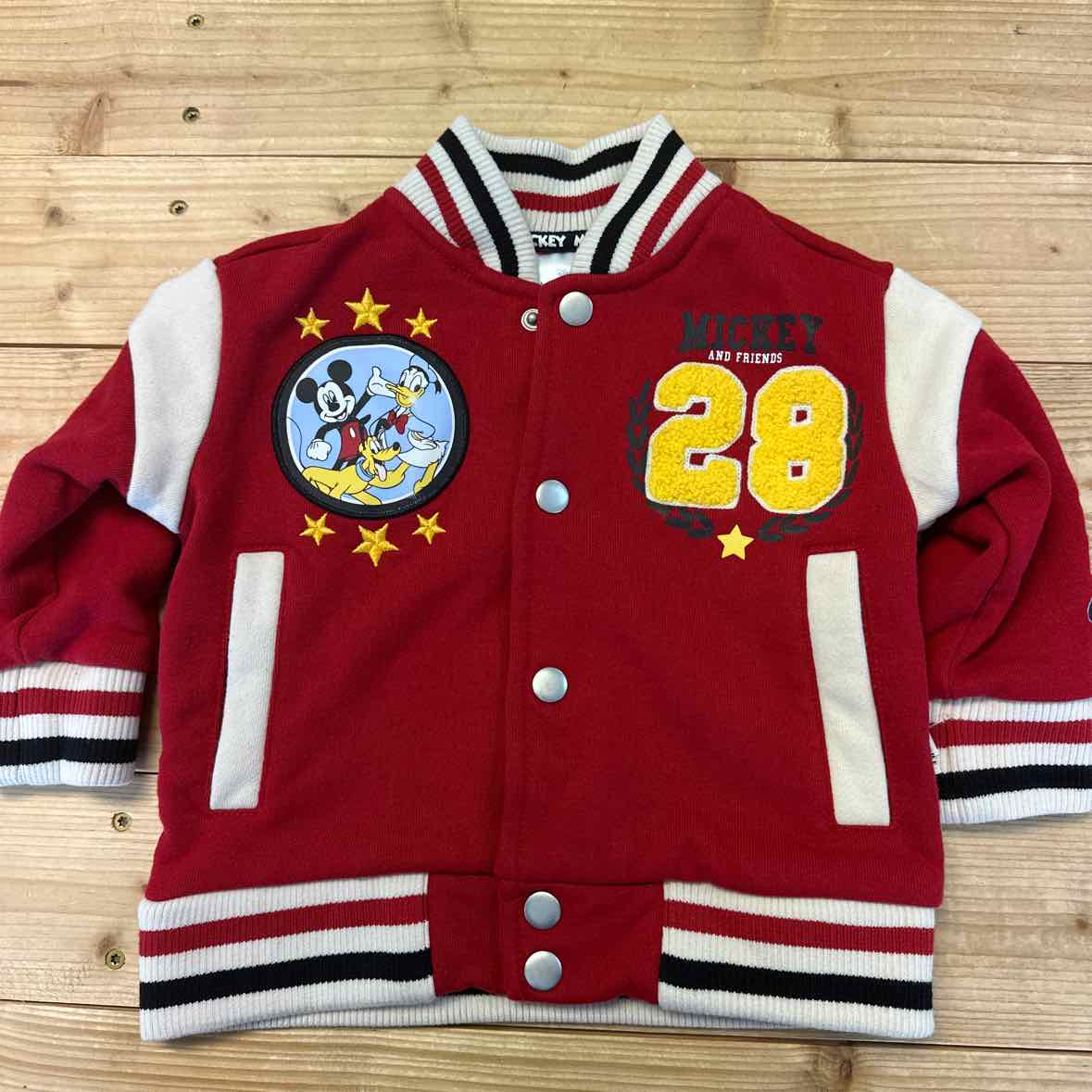 MICKEY VARSITY JACKET 12 MOS