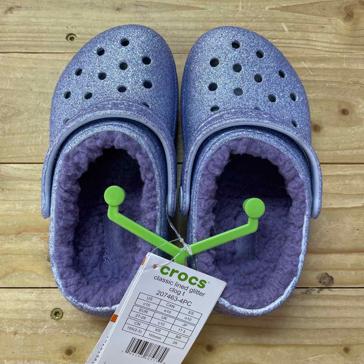 NEW! LILAC CROCS C10
