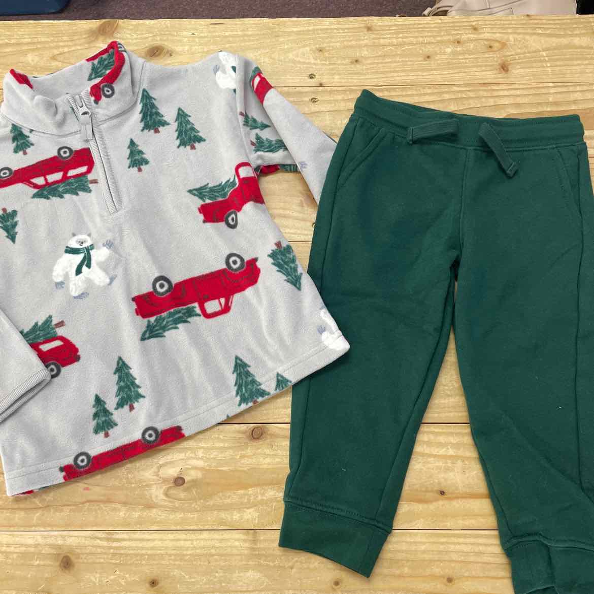 CARTERS CHRISTMAS OUTFIT 2T