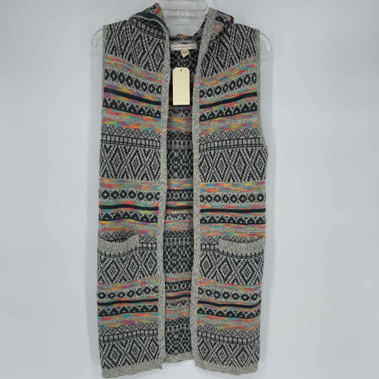 NEW! MONTEAU HOODED CARDIGAN S