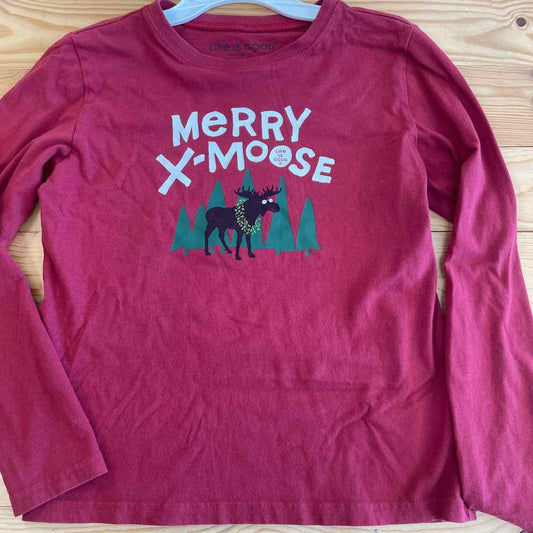 LIFE IS GOOD MERRY MOOSEMAS SHIRT 10