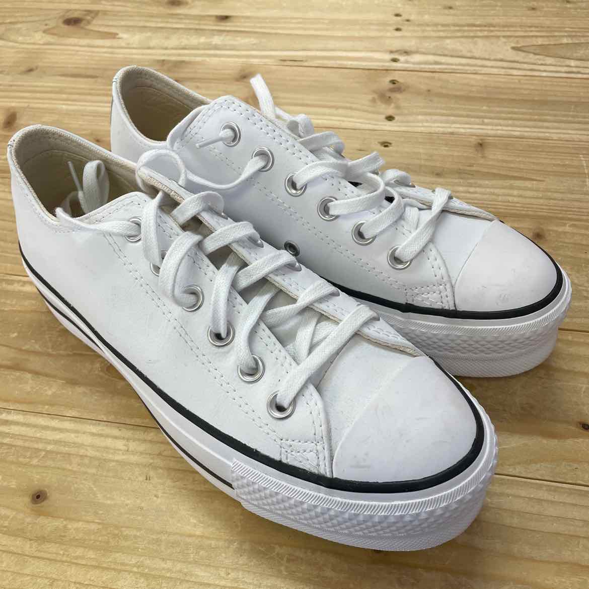 CONVERSE ALL STAR LIFT PLATFORM SHOES 8