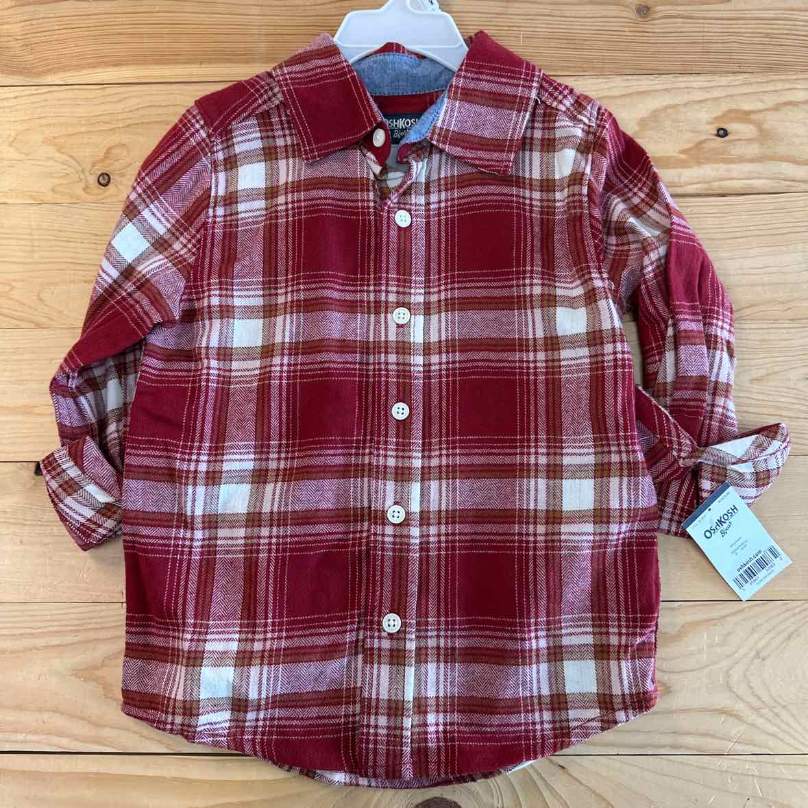 NEW! OSH KOSH FLANNEL SHIRT 5