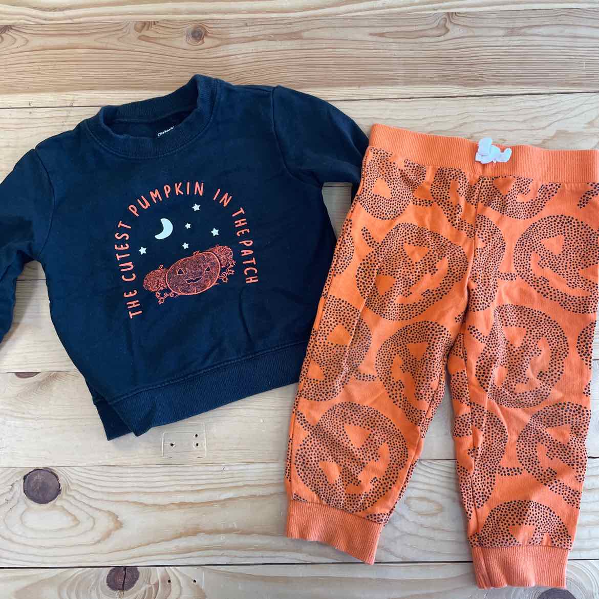 PUMPKIN PATCH OUTFIT 18 MOS