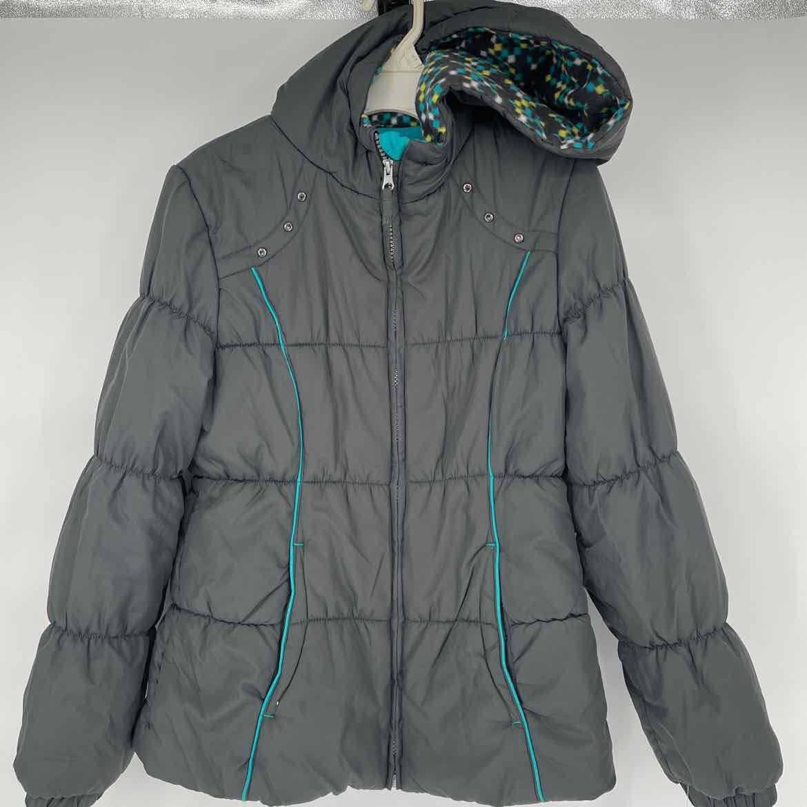 LONDON FOG GREY COAT 14-16