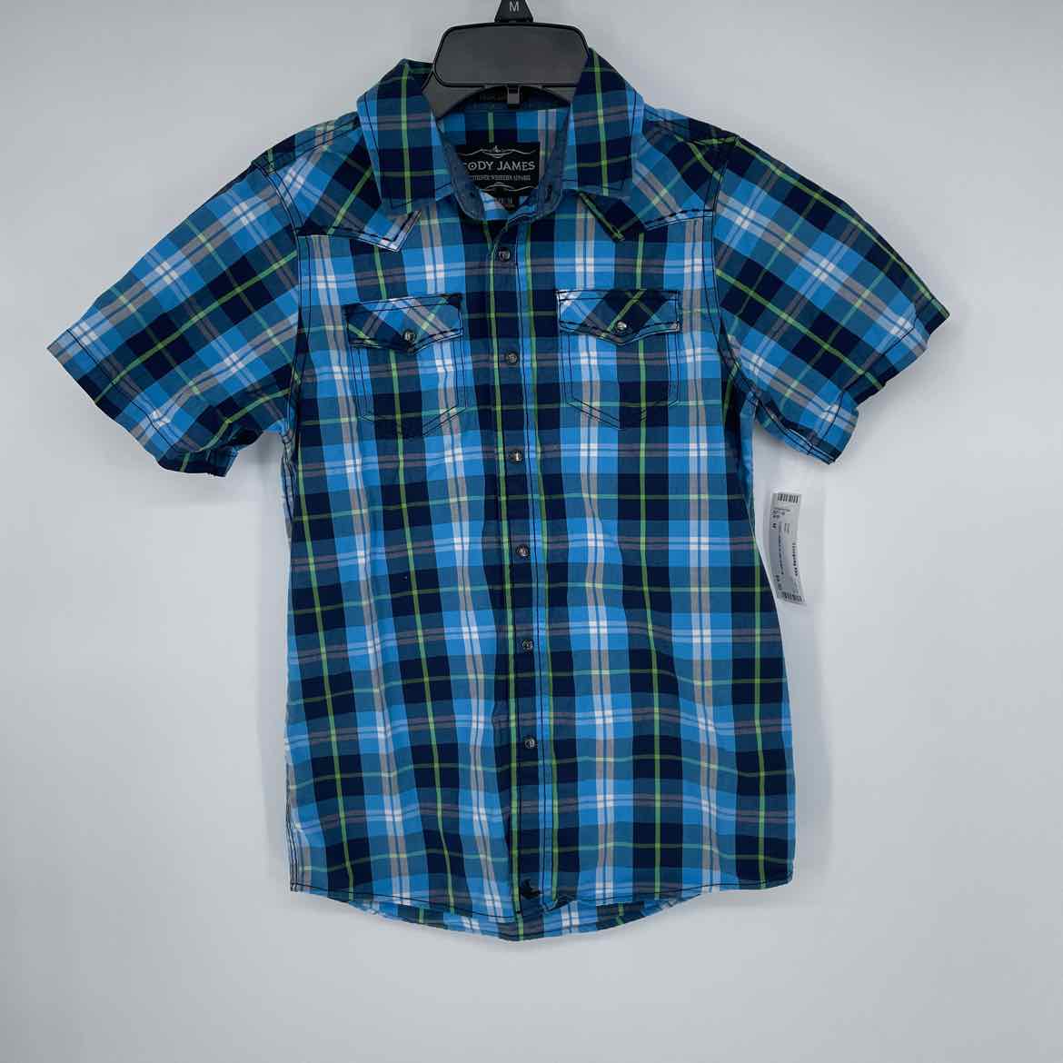 CODY JAMES PLAID SHIRT M