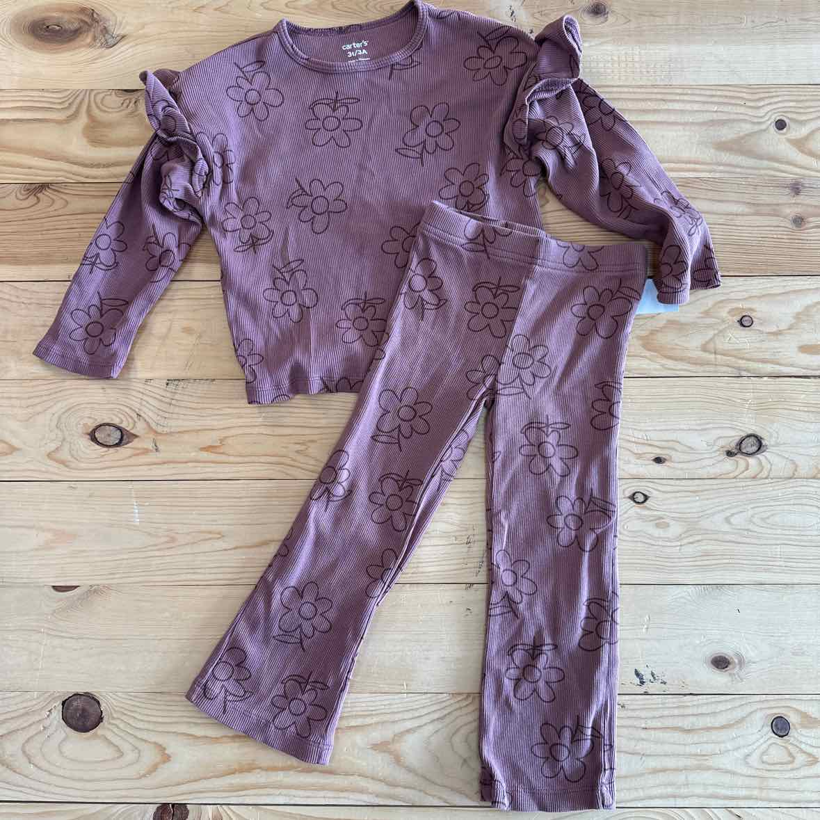 CARTERS FLORAL OUTFIT 3T