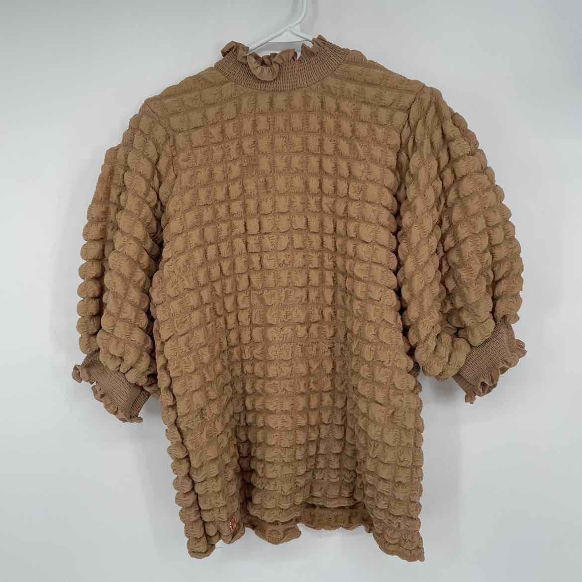 SIMPLY SOUTHERN TAN SHIRT M