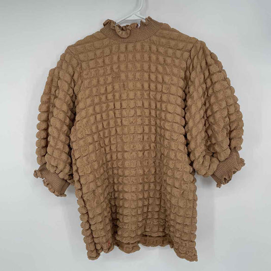 SIMPLY SOUTHERN TAN SHIRT M