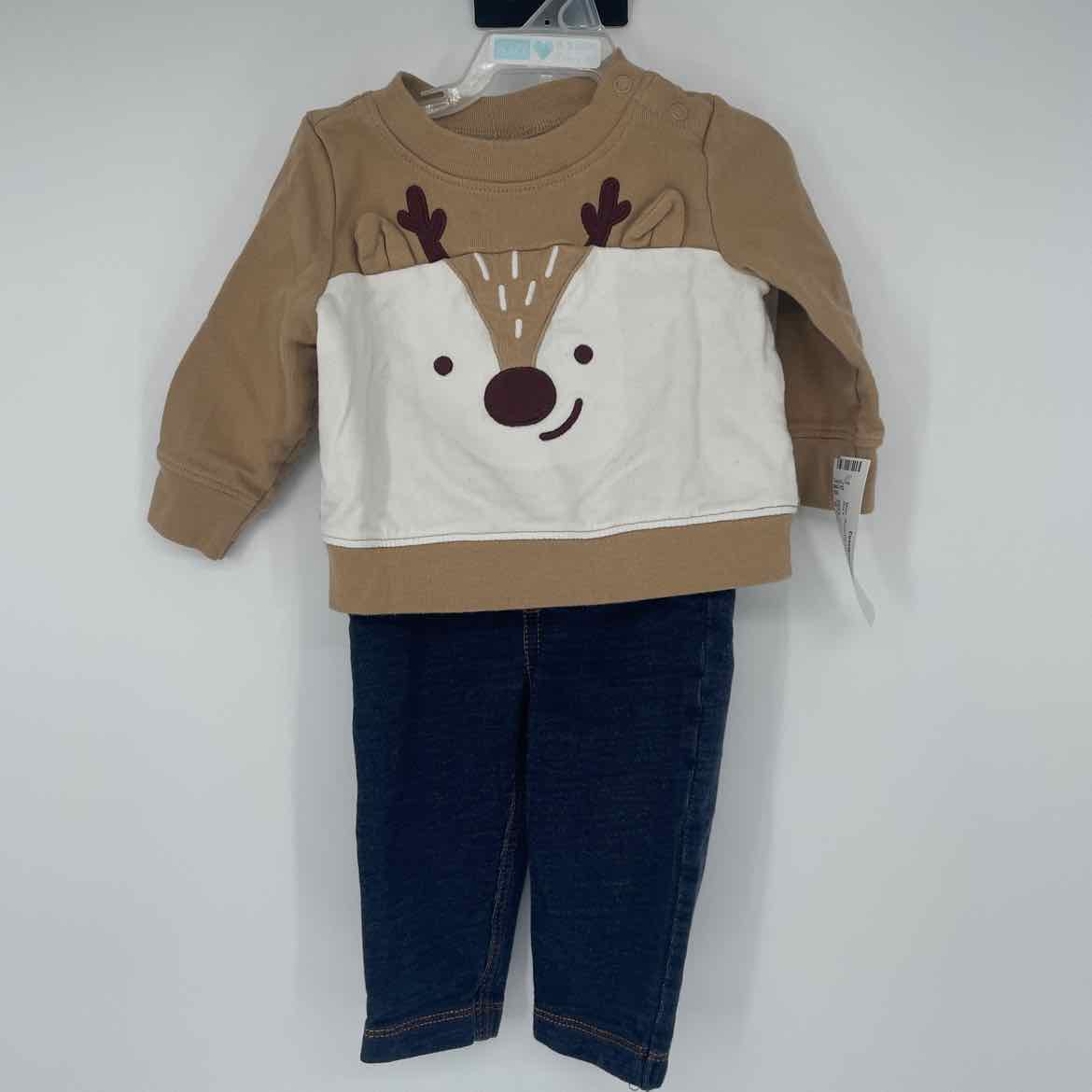 CARTER'S DEER OUTFIT 6 MOS