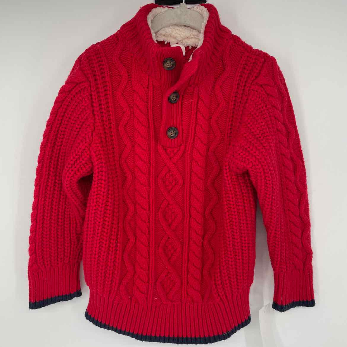 GAP RED SWEATER 4T