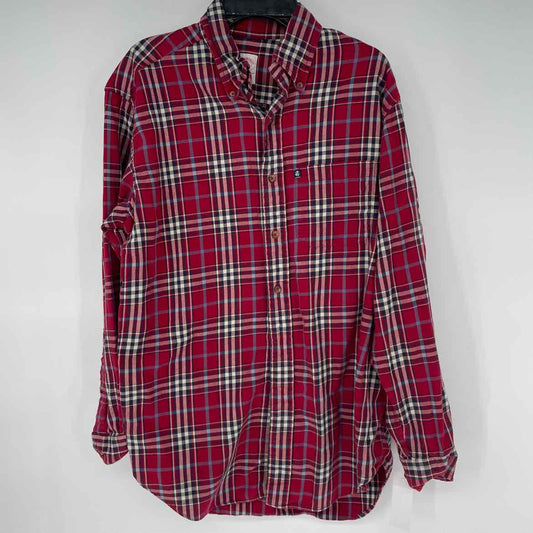 BROOKS BROTHERS RED PLAID SHIRT S