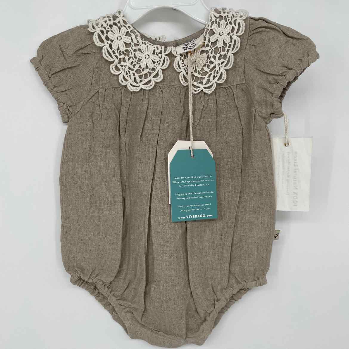 NEW! VIVERANO LINEN 1PC 3-6 MONTHS