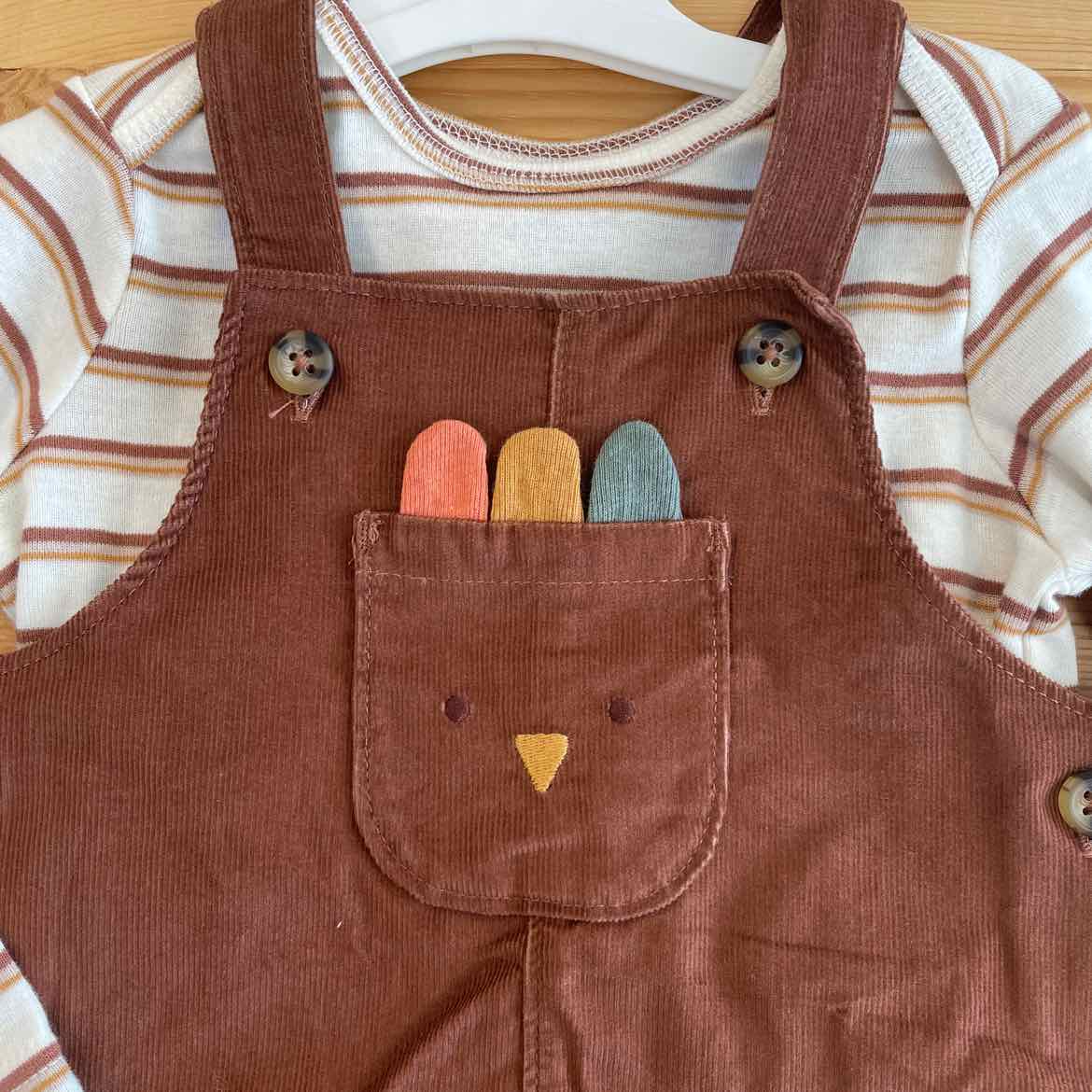 NEW! CARTERS TURKEY OUTFIT 18 MOS