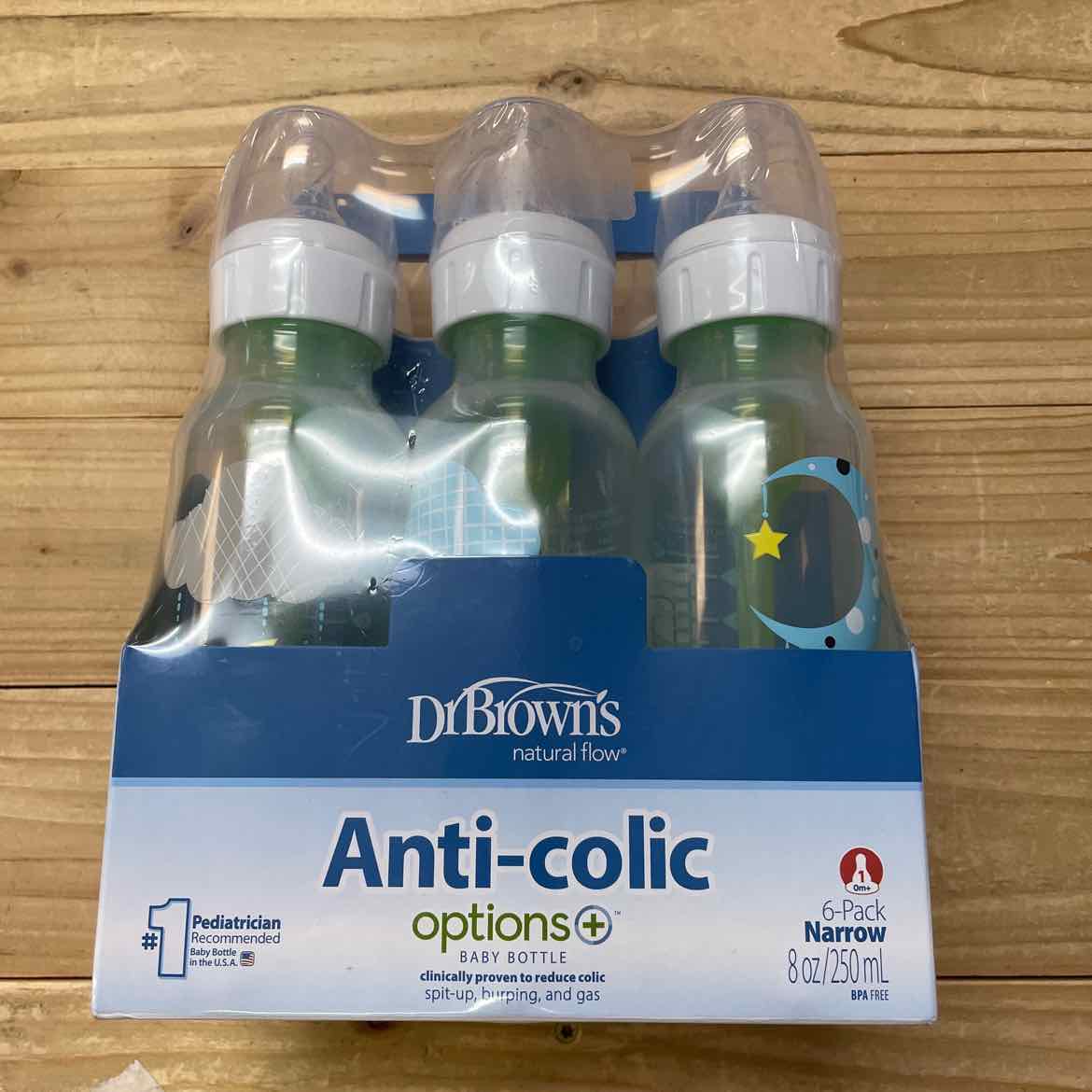 NEW! DR BROWN'S BOTTLE 6 PACK SET 8OZ
