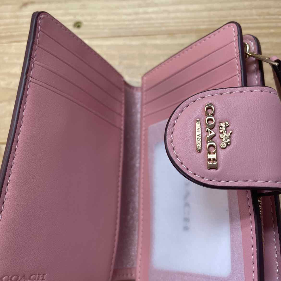 NEW! COACH PINK WALLET