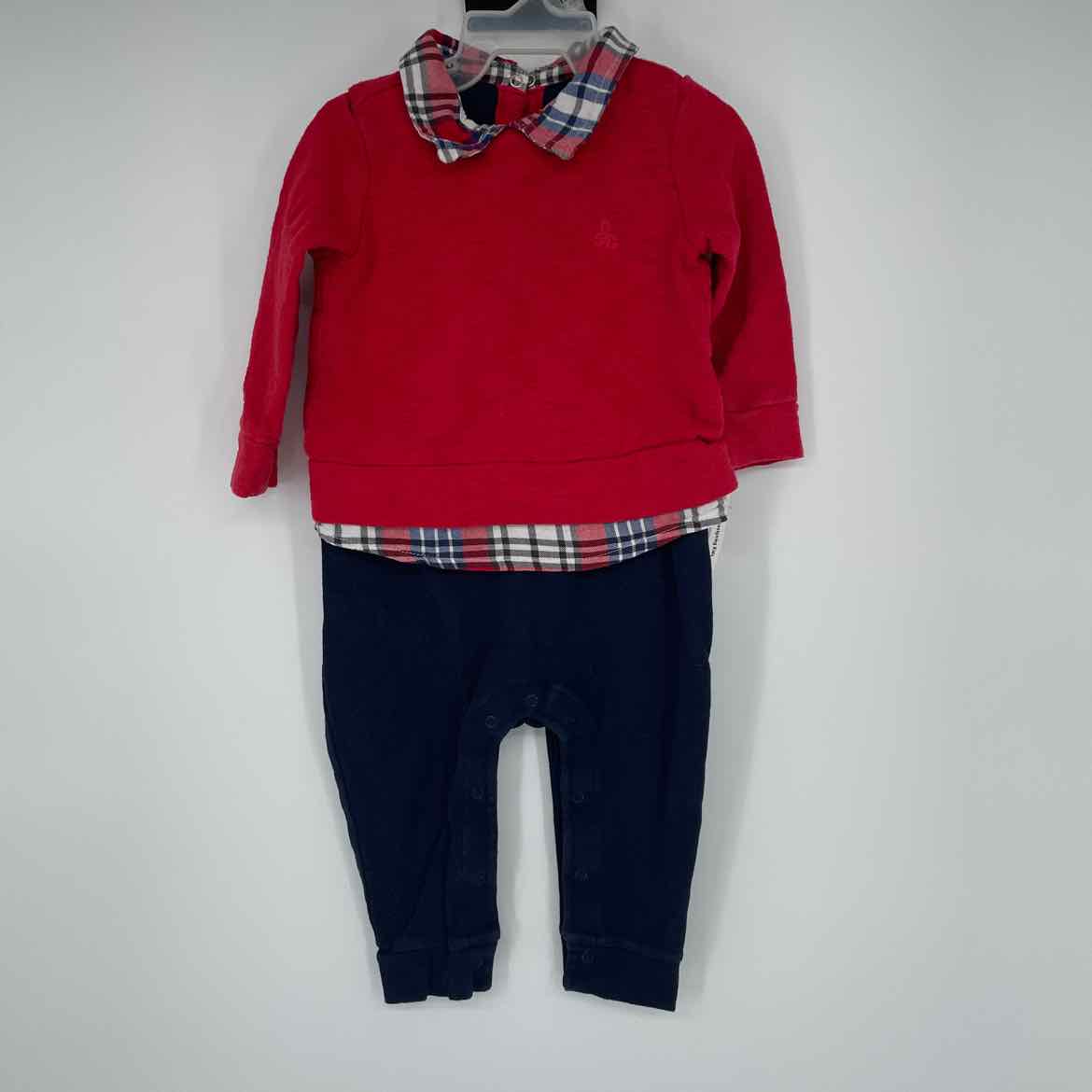 BABY GAP RED/NAVY 1PC 6-12 MOS