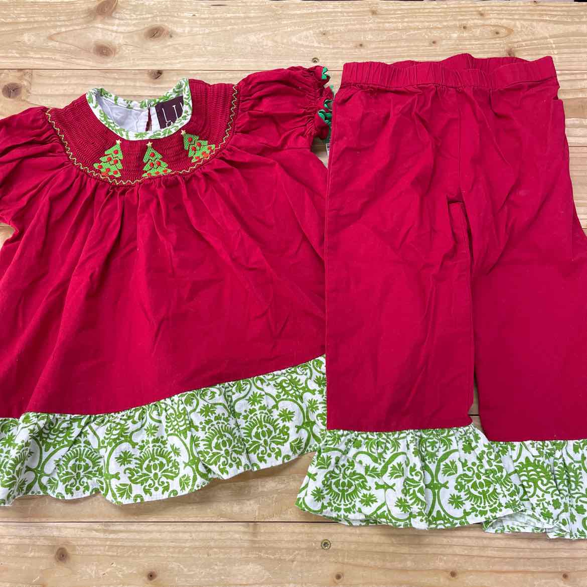 LIL CACTUS CHRISTMAS TREE OUTFIT 3T