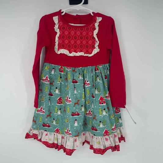 RICRAC & RUFFLES CHRISTMAS DRESS 6