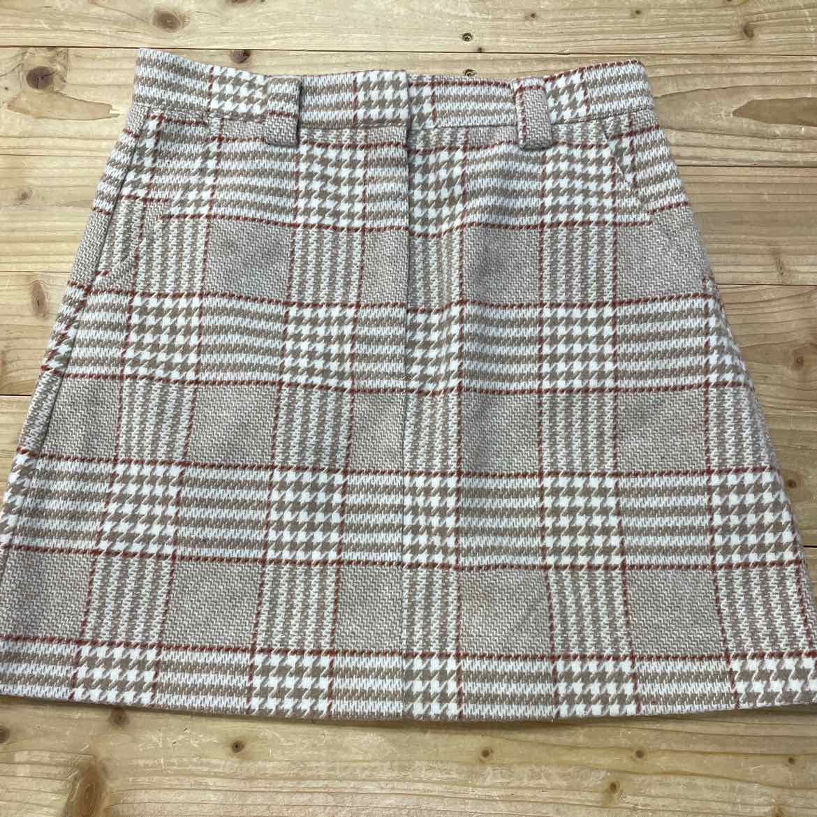EN SAISON PLAID SKIRT M
