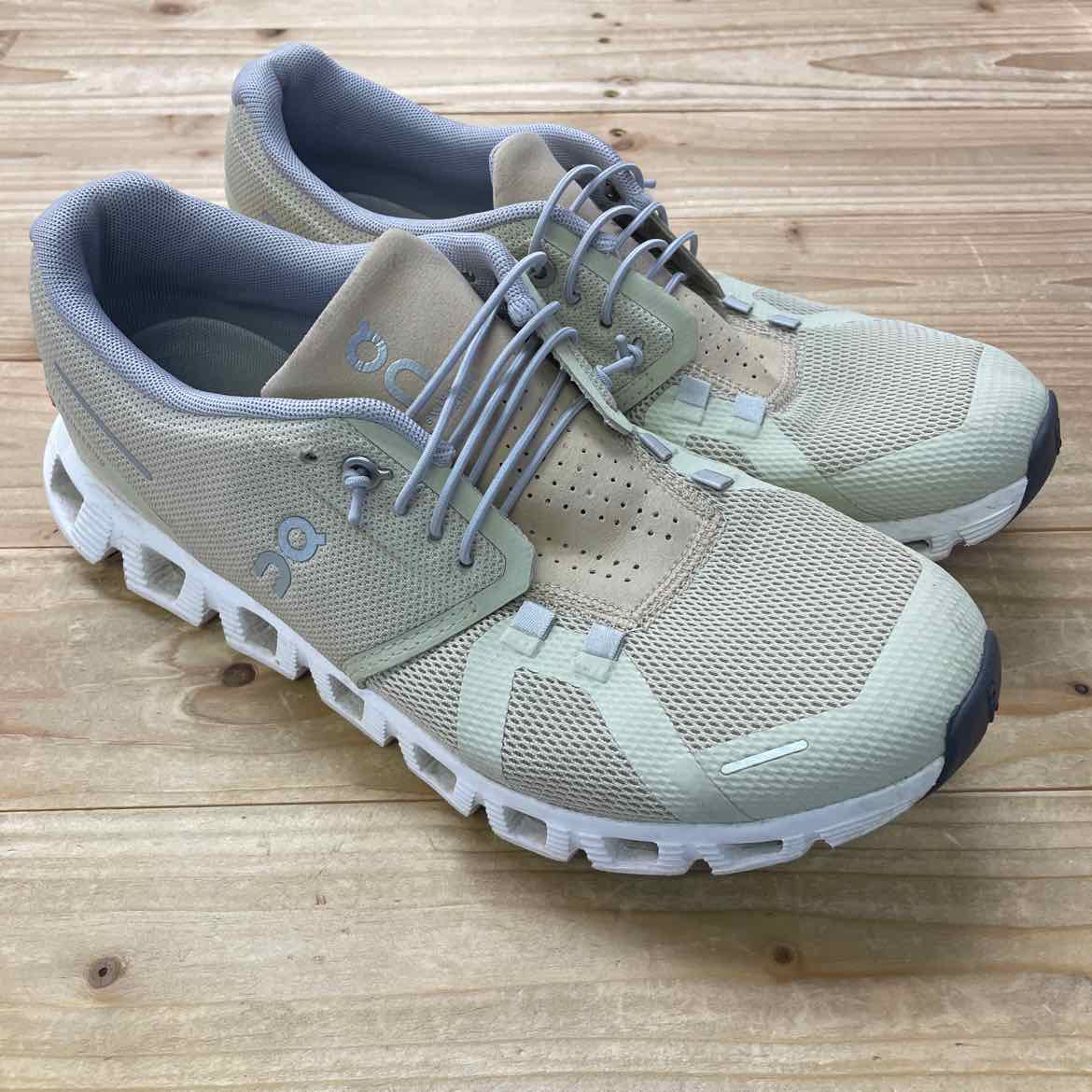 ON CLOUD GREEN SHOES W9