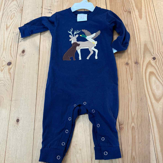 STITCHY FISH NAVY HUNTING 1PC 6 MOS
